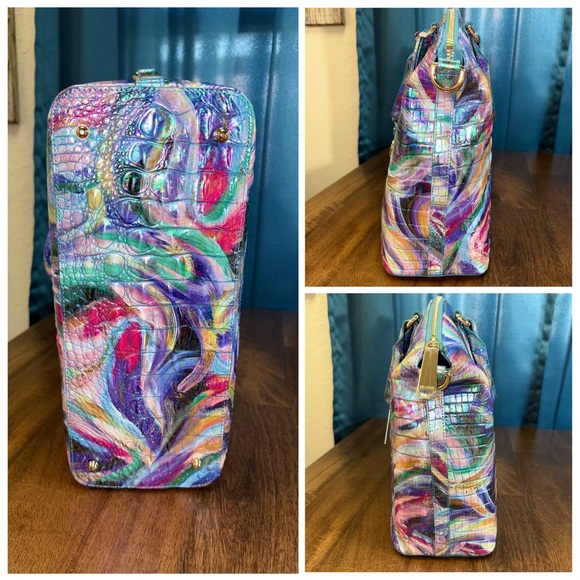 Brahmin NWT Lrg. Duxbury - Elope - Iridescent - Artistic/Whimsical - Picture 8 of 15